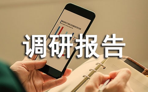 医学调研报告范文
