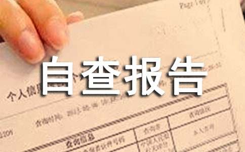 反腐倡廉制度自查报告