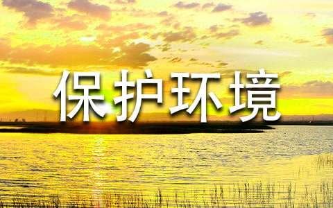 大班社会保护环境教案范文(通用7篇)